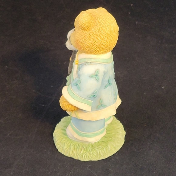 Vintage Cherished Teddies "Lian" figurine 4" 1996 Priscilla Hillman - Picture 4 of 8